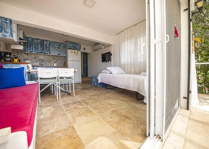 Pet friendly Lovely Flat With Pool And Nature View In Bodrum Golturkbuku